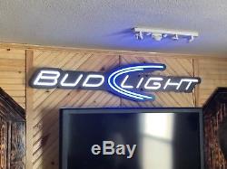 Bud light Lighted Sign With Dimmer Switch Anheuser-Busch