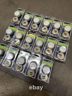 (C) (LOT OF 7) Leviton Push On/Off Dimmer Ivory Knob Included 6681 NEW