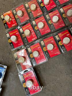 (C)(Mixed LOT OF 31) Pass & Seymour R600-PLAV 600W Lt Almond White Push Dimmer