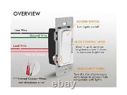 CLOUDY BAY LED Digital Dimmer Switch for LED Light/CFL/Incandescent, Phrase C