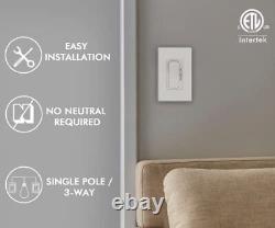 CLOUDY BAY LED Digital Dimmer Switch for LED Light/CFL/Incandescent, Phrase C