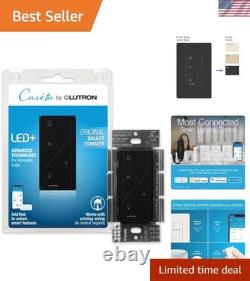 Caseta Smart Dimmer Switch Smart Hub Required, for LED Lights, 150 Watt, Sin