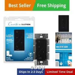 Caseta Smart Dimmer Switch Smart Hub Required, for LED Lights, 150 Watt, Sin
