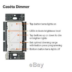 Caseta Wireless Smart Lighting Dimmer Switch Starter Kit