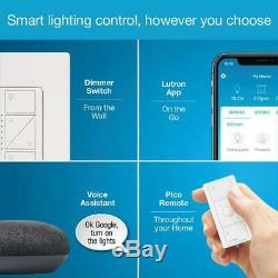 Caseta Wireless Smart Lighting Dimmer Switch Starter Kit w Mini Charcoal ON SALE