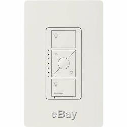 Caseta Wireless Smart Lighting Dimmer Switch for ELV+ Bulbs, PD-5NE-WH, White