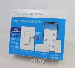 Caseta by Lutron Diva Smart Dimmer Switch Starter Kit, DVRF-BDG-1D Brand New