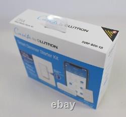 Caseta by Lutron Diva Smart Dimmer Switch Starter Kit, DVRF-BDG-1D Brand New