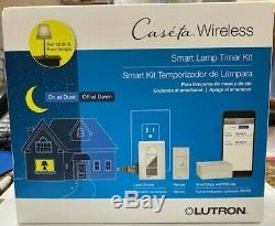 Caseta wireless smart lighting lamp dimmer switch starter kit home remote