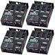 Chauvet 4 Channel Dj Dimmer/switch Relay Pack Light Controller (4 Pack) Dmx-4