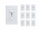 Cloudy Bay In Wall Dimmer Switch With Green Indicator, For Led Light/cfl/inca