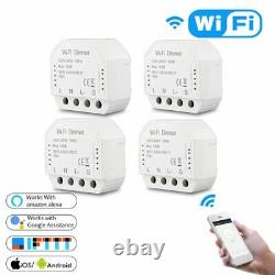DIY Smart Light Switch Dimmer Module Remote Controls 1/2 Way Switches Home Tools