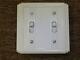 Deco Bakelite Light Or Fan Switch With Universal Dimmer, White, Classic, 62ud W