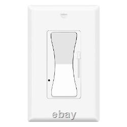 Decora Dimmer Light Switch 3 Way 15A 120V for LED Lamp CFL Incandescent Halogen