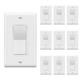 Digital Dimmer Light Switch Single Pole 3 Way 300w Led Cfl 10 Pack Topgreener