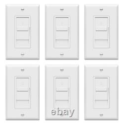 Digital Dimmer Light Switch for 200W Dimmable LED/CFL Lights, Single Pole Led Sl