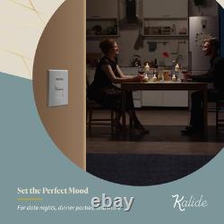 Digital Dimmer Light Switch for 200W Dimmable LED/CFL Lights, Single Pole Led Sl