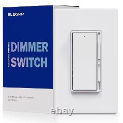 Digital Dimmer Light Switch for 300W Dimmable LED/CFL Lights & 600W Incandescent
