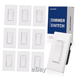 Digital Dimmer Light Switch for 300W Dimmable LED/CFL Lights and 600W