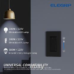 Digital Dimmer Light Switch for 300W Dimmable LED/CFL Lights and 600W Incandesce