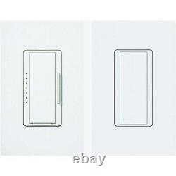 Digital Slide Dimmer Switch Kit, No MACL-153M-RHW-WH, Lutron Electronics Inc