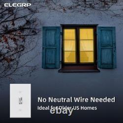 Digital Toggle Dimmer Switch for Dimmable, CFL and Incandescent Light Bulbs