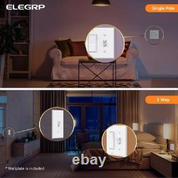 Digital Toggle Dimmer Switch for Dimmable, CFL and Incandescent Light Bulbs