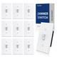 Digital Toggle Dimmer Switch For Dimmable Led, Cfl And Incandescent Light Bul
