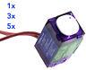 Dimmer Led Light Switch Universal 5x Push Buton Progm Hpm Clipsal Comptble 350va