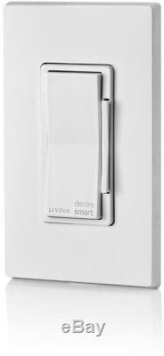 Dimmer Light Switch WiFi Programmable 600W 3-Way Slide LED Incandescent 3-Pck