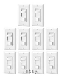 Dimmer Switch for LED Lights, 600W Incandescent/Halogen and 150W CFL/LED, Single