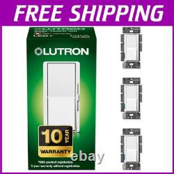 Diva LED+ Dimmer Switch, Single-Pole, 3 Pack