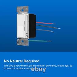 Diva Smart Dimmer Switch Starter Kit for Caseta Smart Lighting, with Smart Hub + Diva Smart Dimmer Switch Starter Kit for Caseta Smart Lighting, with Smart Hub +