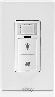 Dual Combination Humidity Sensor and Light Switch Easy to Install Practical