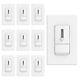 Elegrp Slide Dimmer Switch For Dimmable Led Cfl And Incandescent Light Lamp B