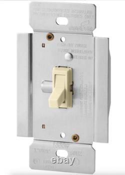 Eaton Lighted Clear TI3101 Dimmer Switch NoPreset 1-Pole/3way 1000W LOT OF 10