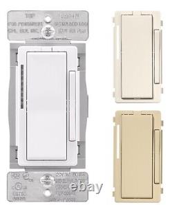 Eaton WFD30-C2-SP-L 3 -Way Smart Dimmer Switch, 1 -Pole, Light