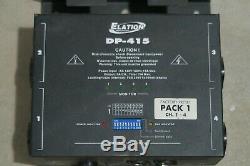 Elation ADJ DP-415 2x4= 8-Channel Stage Lighting DMX-512 Dimmer Switch Pack