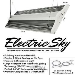 Electric Sky 300 V2 Wideband LED Grow Light w Dimmer Switch Used