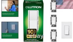 Elegant 3-Pack Diva Dimmer Light Switch Control LED, Incandescent & Halogen