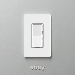 Elegant Diva Smart Dimmer Switch for Seamless Caséta Integration Light Almond