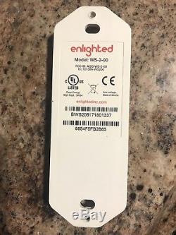 Enlighted WS-2-00 Wireless Room Control Switch Light Switch Programmable Dimmer