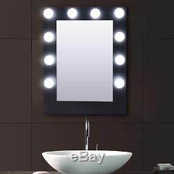 Fashion Beauty Makeup Vanity Mirror Lighted Tabletops Mirror With Dimmer Switch