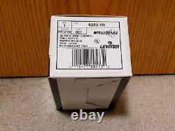 Five (5) Leviton 6383-WI Decora Dimming 3-Way Receiver Light Switch Paddle Kit