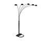 Five Arms Arch Floor Lamp 84 In Standing Lighting Modern Decor With Dimmer Switch