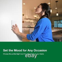 Flicker-Free 150W Dimmer Switch with Single-Pole/3-Way Control Diva Style