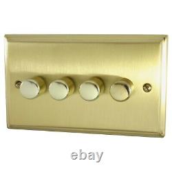G&H Deco Plate Mixed Brass DMB3 Light Switches, Plug Sockets, Dimmers, Cooker