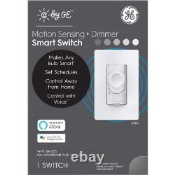 GE 48733 Motion Sensing and Dimmer Switch, White