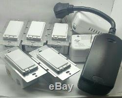 GE ZW3003 On/Off Dimmer Wireless Light Smart Home Automation Switch Lot 8 pc