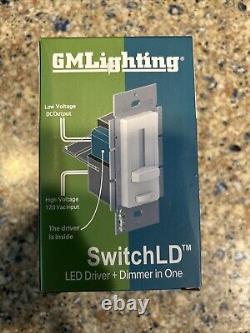 GM Lighting SwitchLD Dimmer & Power Supply SWD-60W-24VDC-DIM White (bin005)